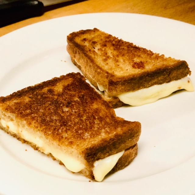 Grilled Swiss Cheese Sandwich.