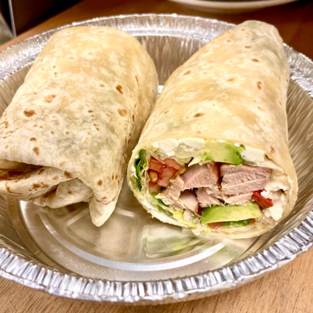 Tuna Avocado Wrap.