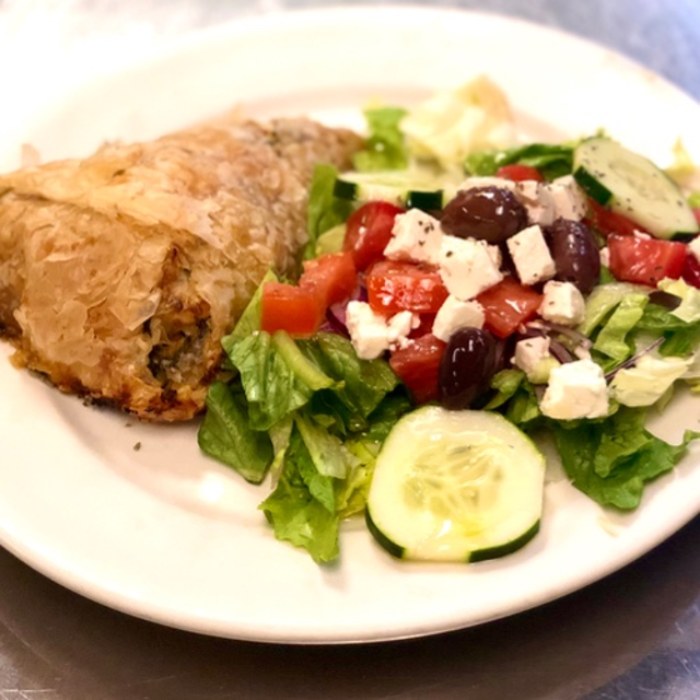 Chicken Spinach Pie.