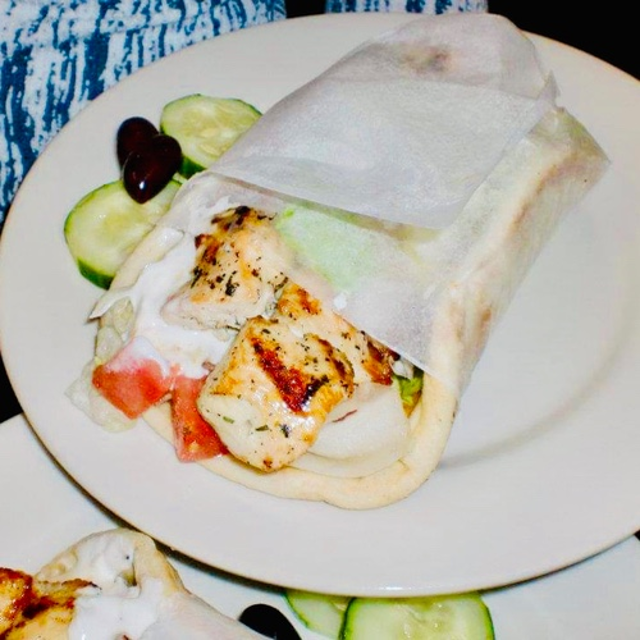 Chicken Souvlaki.
