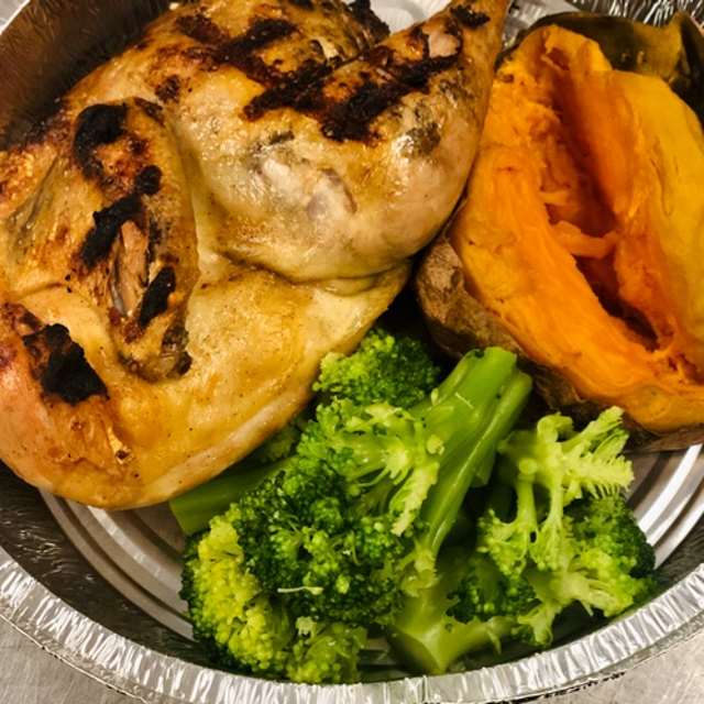 Broiled Chicken.