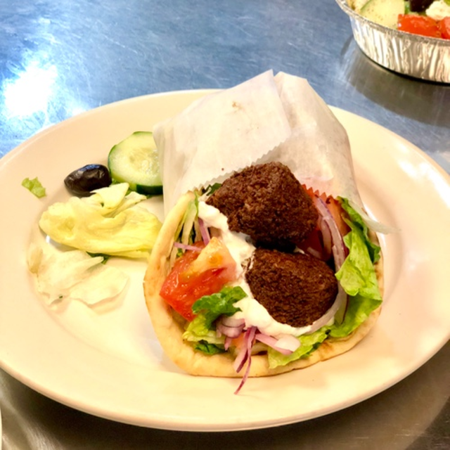 Falafel in a Pita.